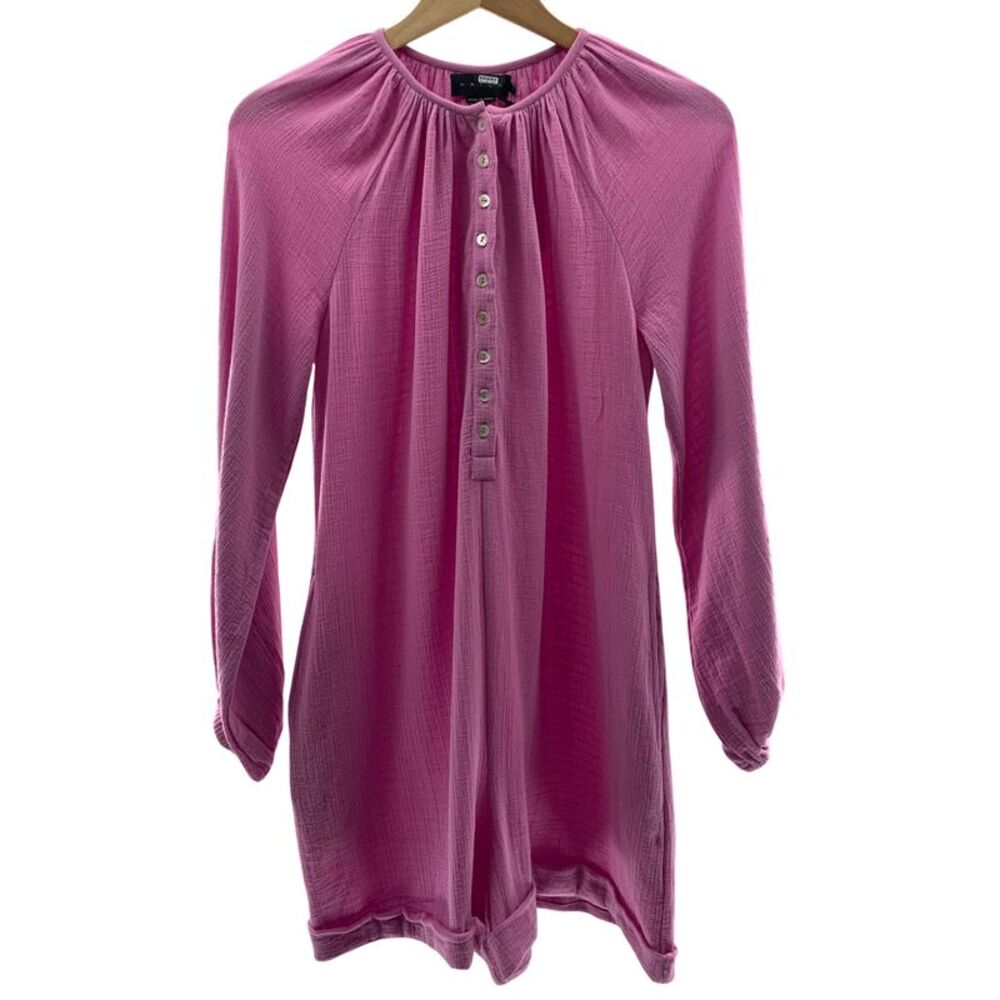 Hatch Women Maternity Katia Romper Purple M